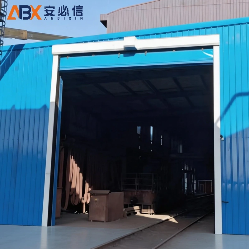 郑州PVC堆积门